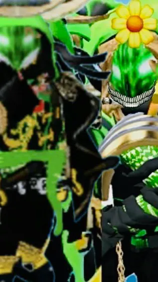 ai character: Green Assassin🐲 background