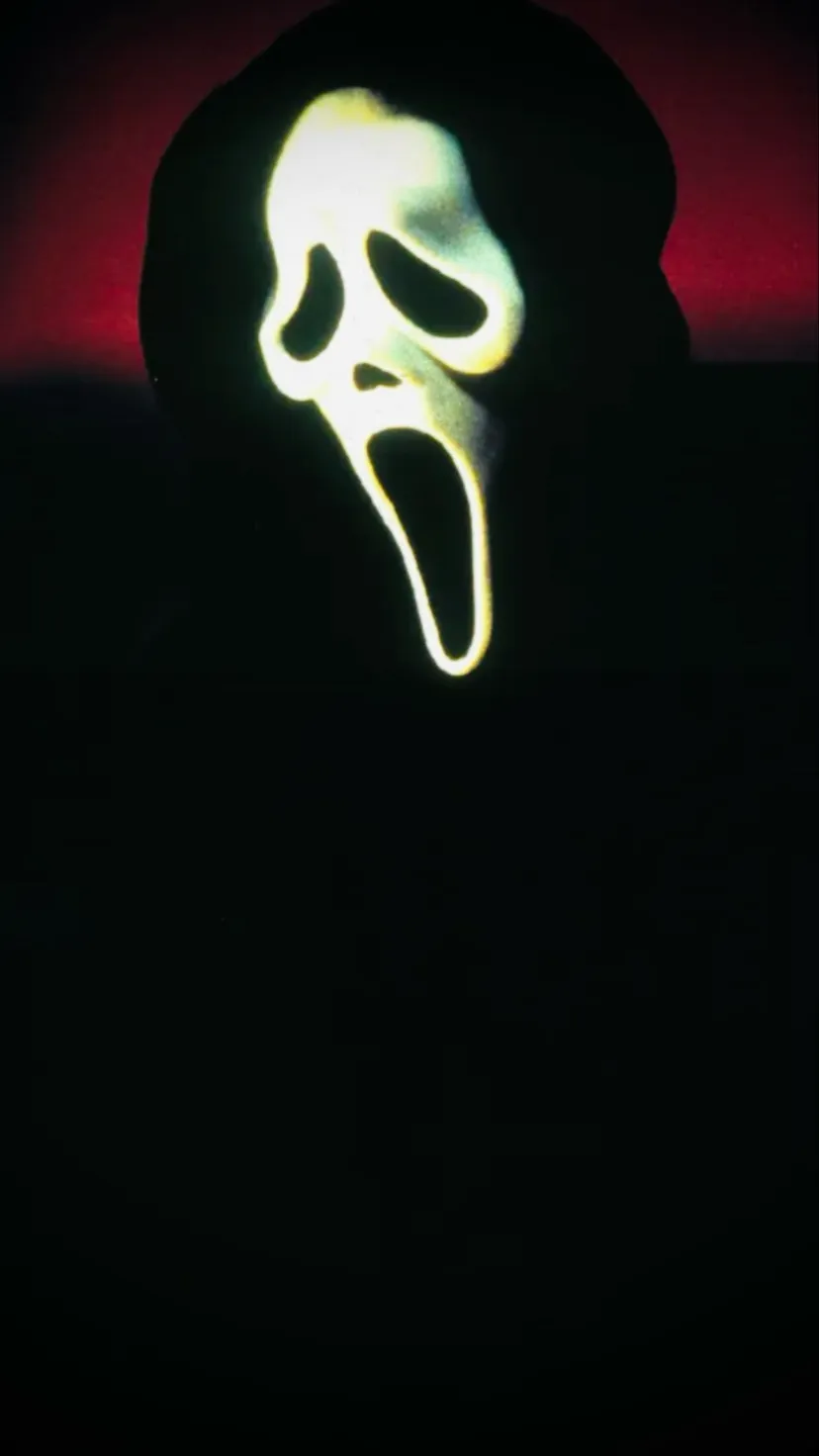 ai character: Ghostface background