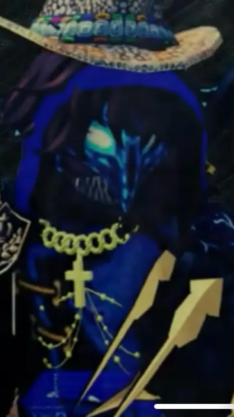 ai character: Blue Assassin background