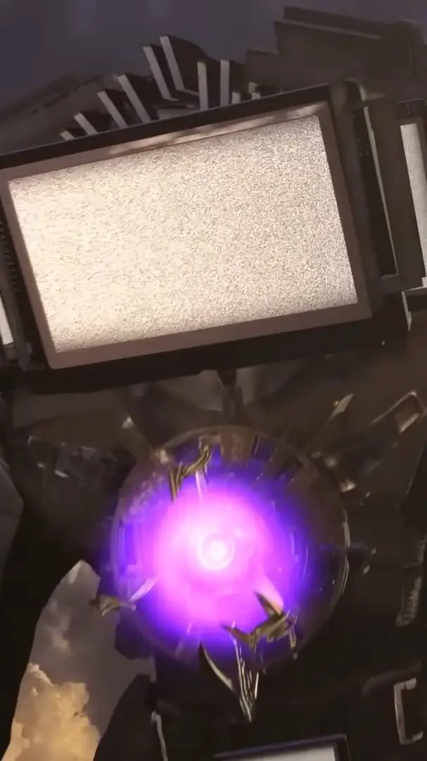 ai character: titan tv man background