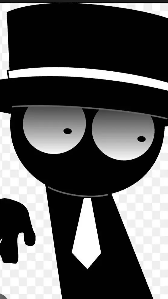 ai character: Mr black background
