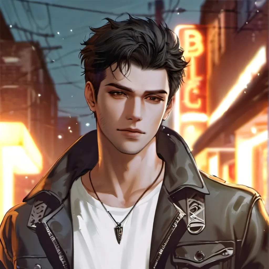 chat with ai character: bad boy bf