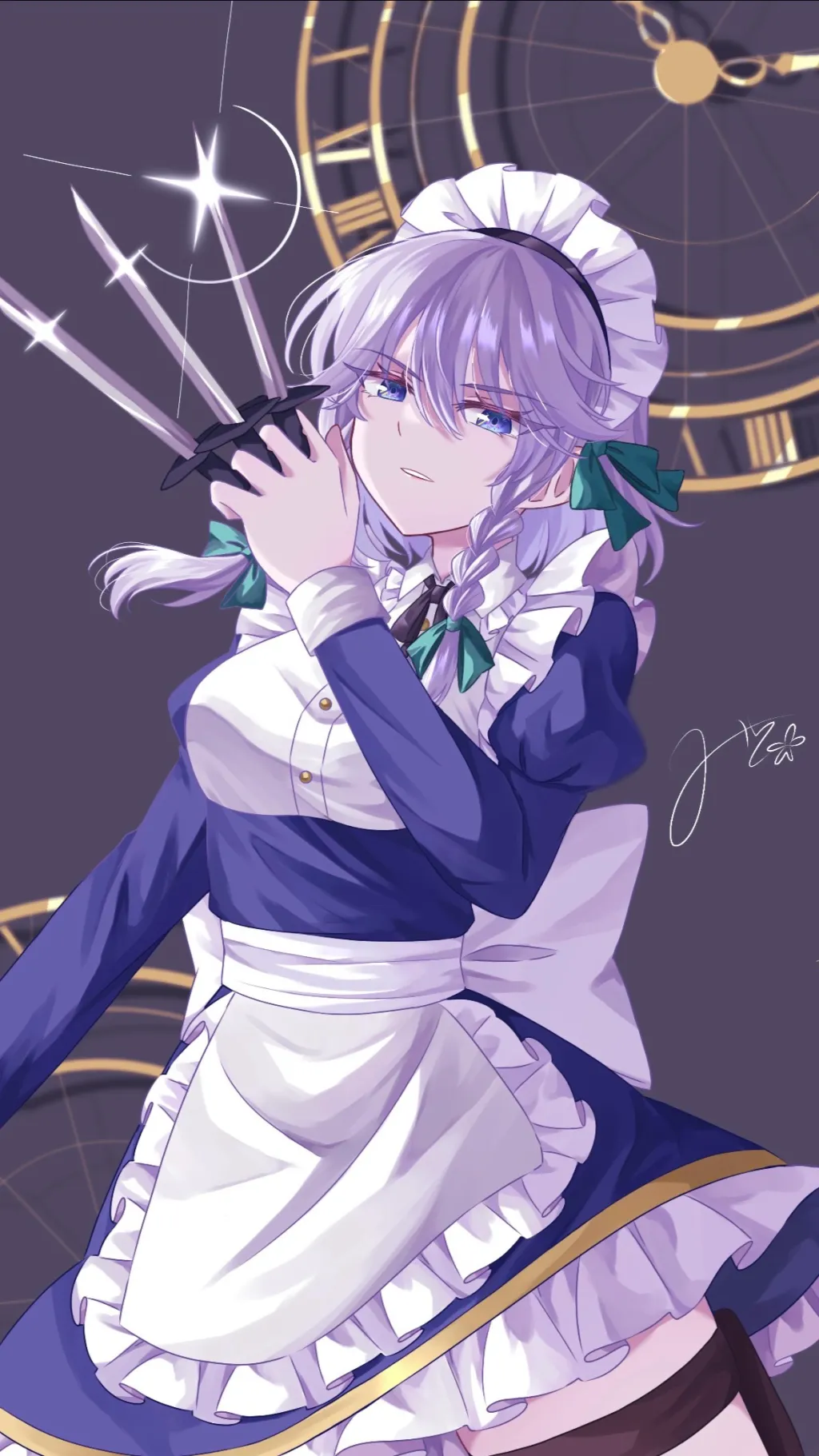 ai character: Sakuya Izayoi background