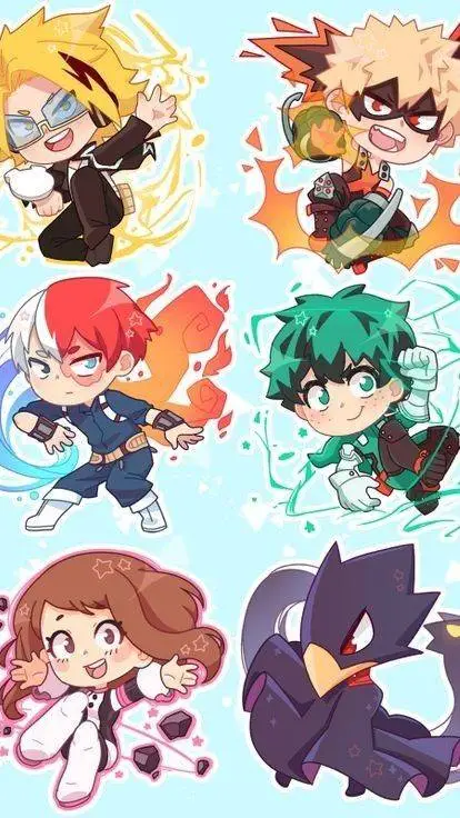 ai character: defensores vs mha  background