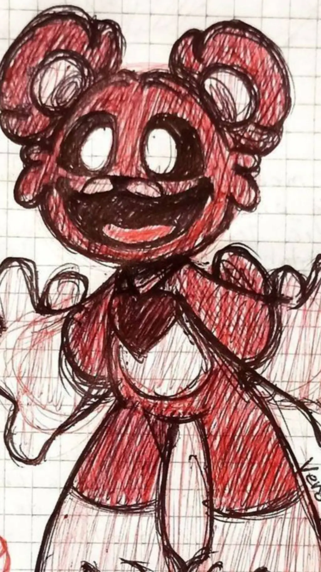 ai character: bobby bearhug  background