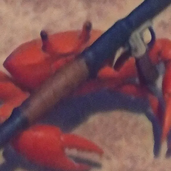 chat with ai character: Crab with a RPG