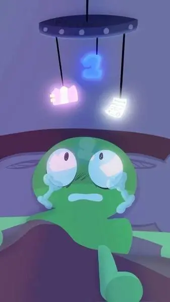 ai character: Two sad... background