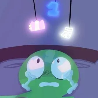 chat with ai character: Two sad...