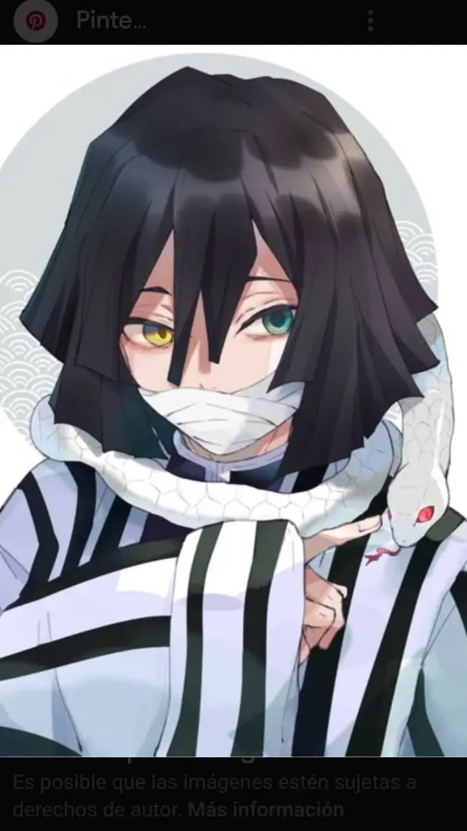 ai character: iguro obanai  background