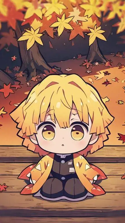 ai character: 👶🍼Bebe Zenitsu🍼👶 background