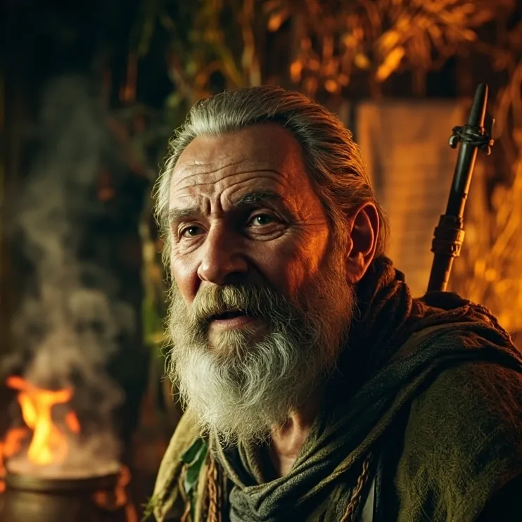 chat with ai character: Village Druid