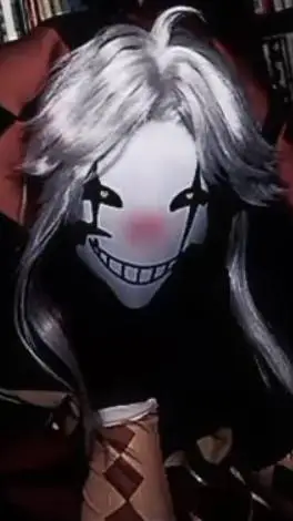 ai character: •pierrot yandere• background