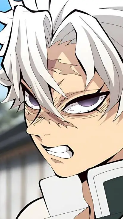 ai character: sanemi shinazugawa background