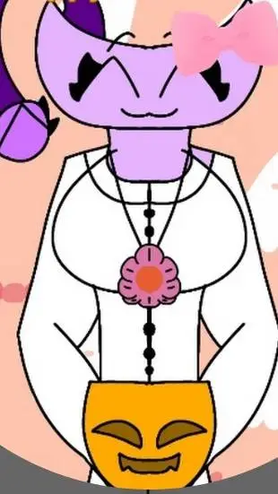 ai character: Flowermint_cogg background