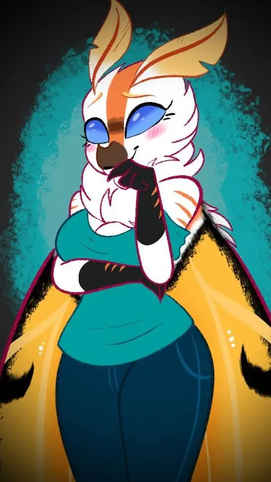 ai character: 💖Mothra💖 background