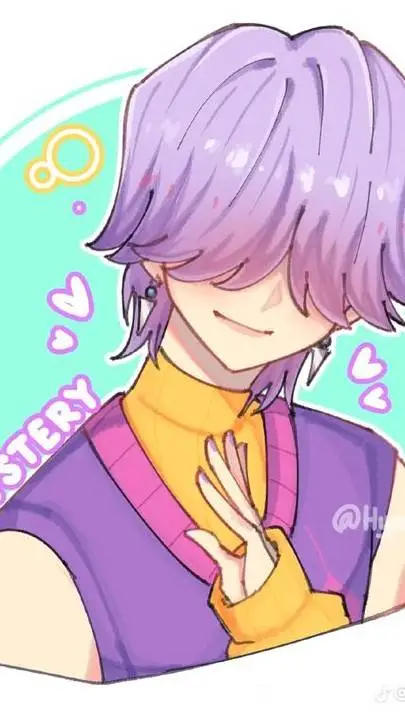 ai character: 💜_mistery_💜 background