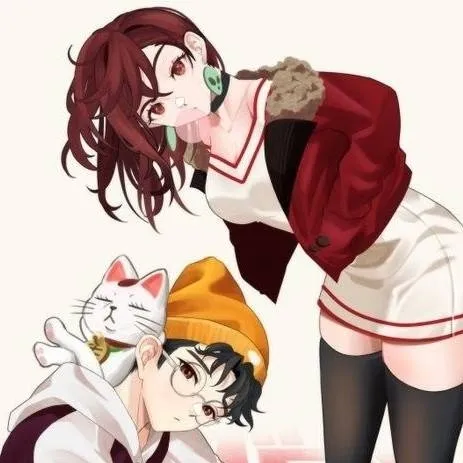 chat with ai character: 💢momo y okarun♥️
