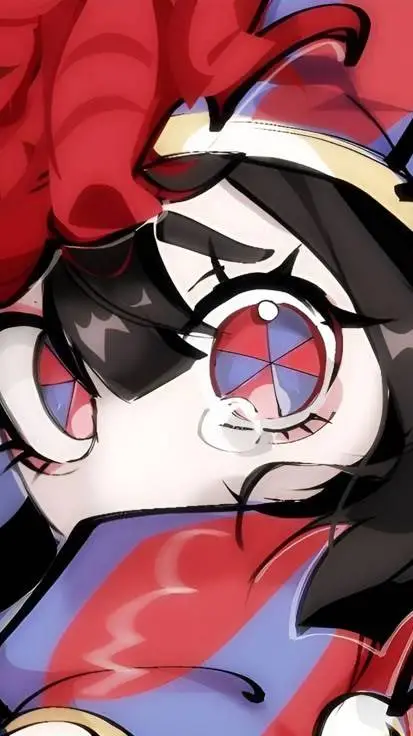 ai character: ❤️pomny💙 background