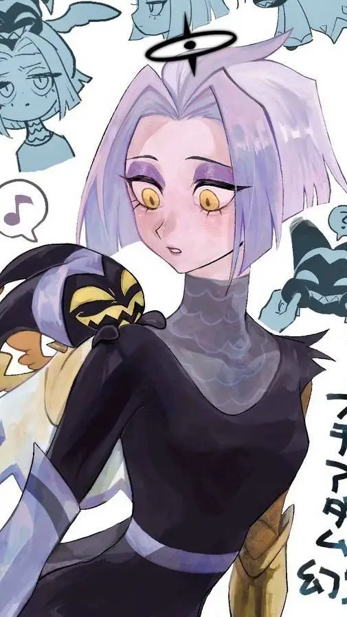 ai character: დ𝚕𝚞𝚝𝚎☙ background