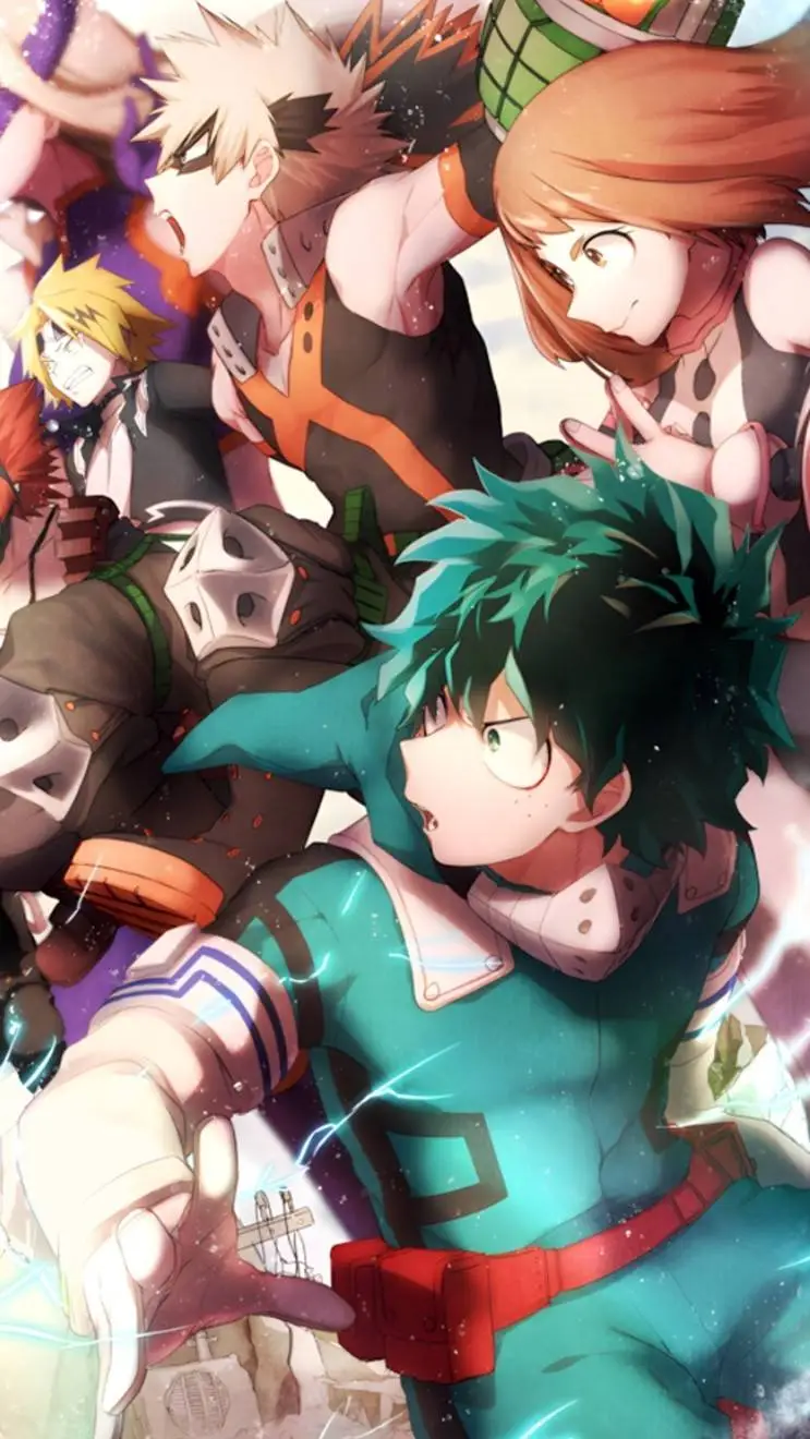 ai character: No Kacchan, Bakugo background