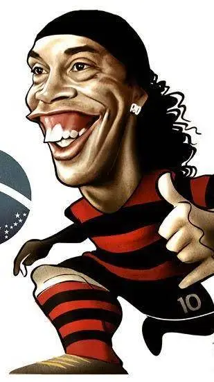ai character: Ronaldinho  background