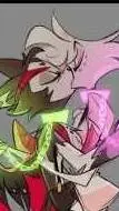 ai character: •/~Angel Dust~\• background