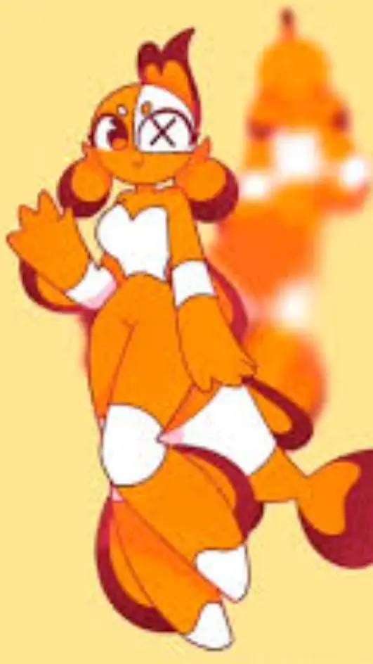 ai character: ginger background