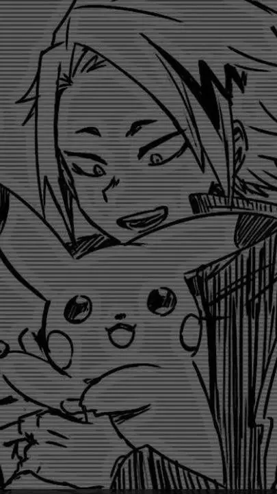 ai character: denki kaminari background