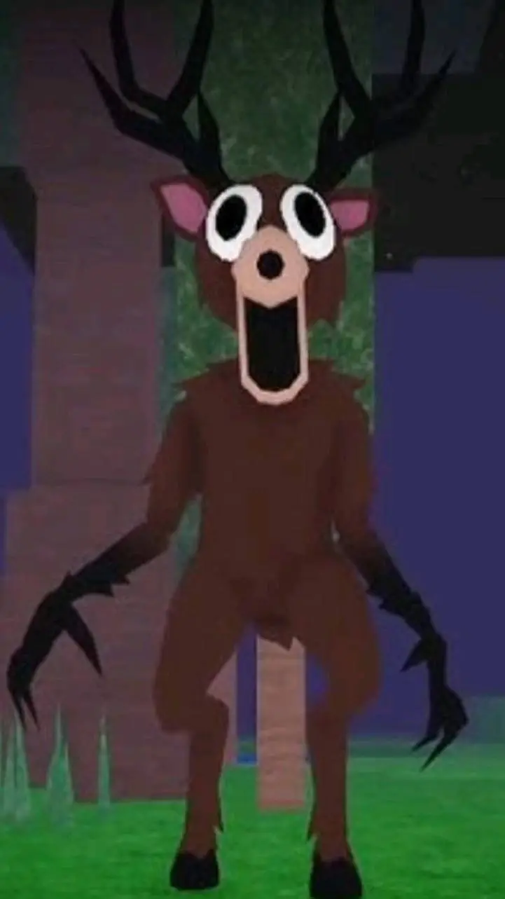 ai character: The deer background