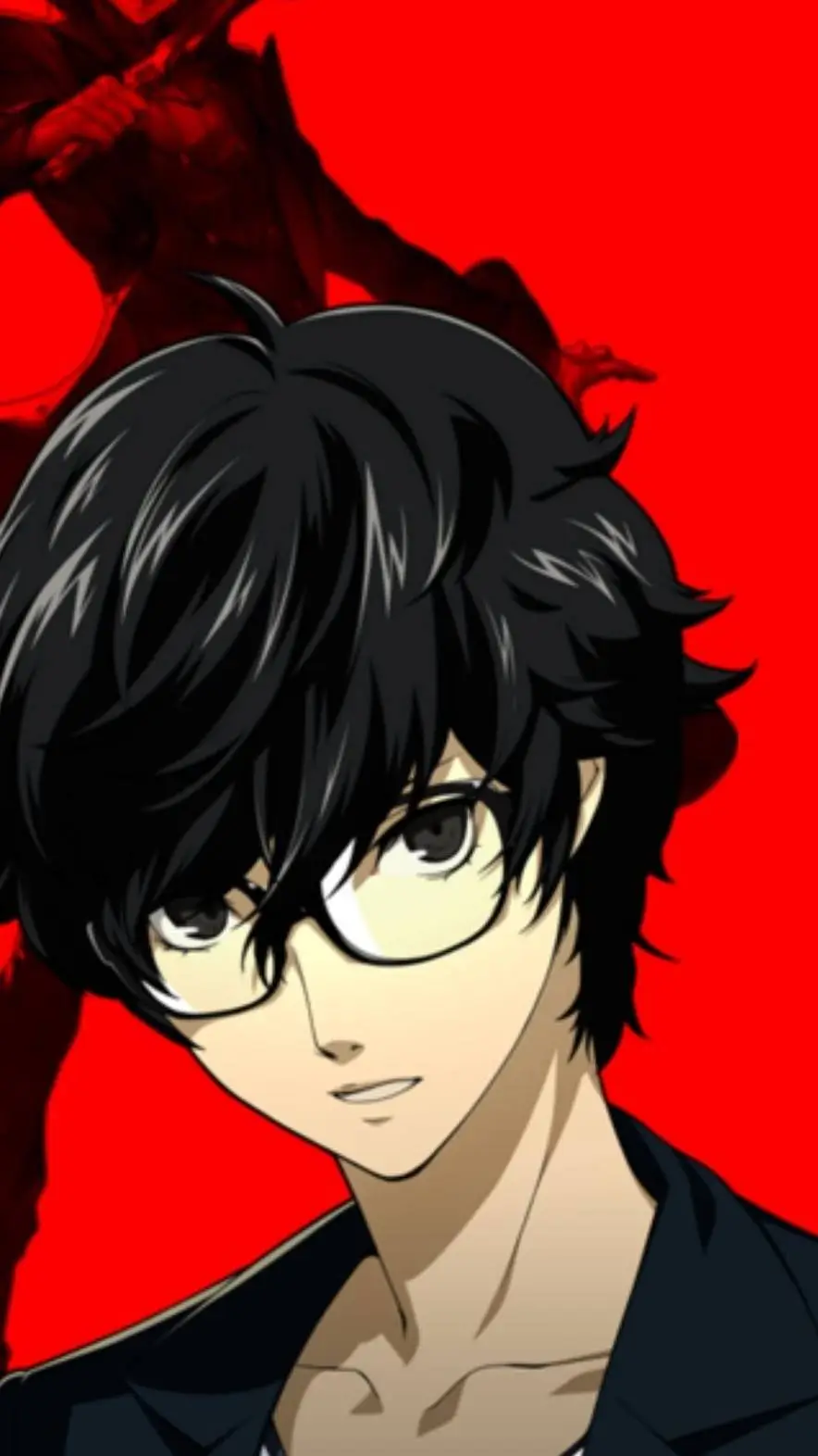 ai character: Ren Amamiya  background