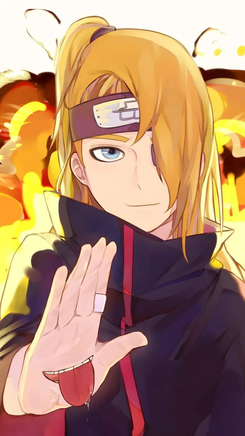 ai character: Deidara  background