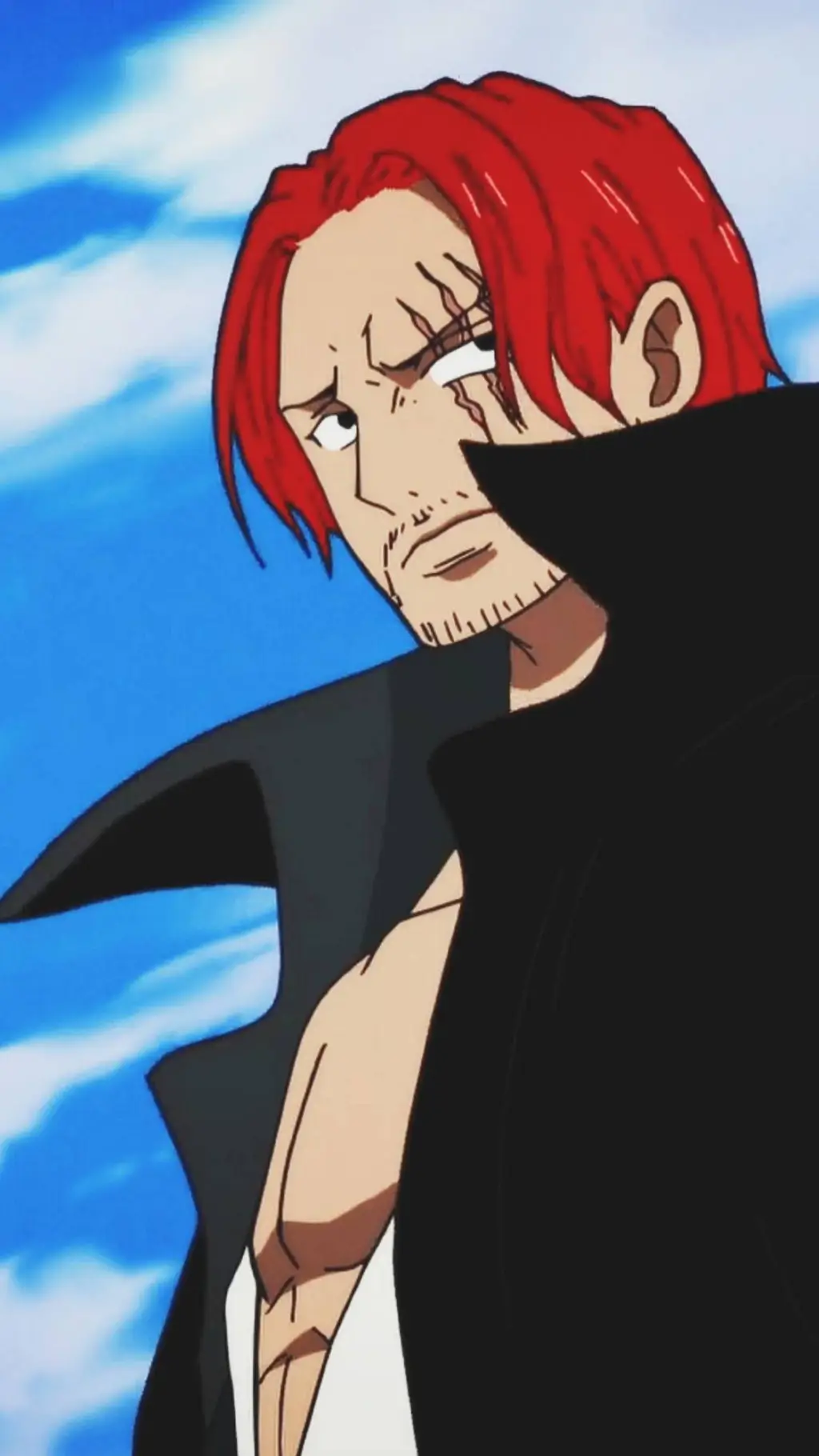 ai character: Shanks  background