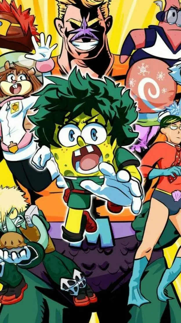 ai character: mha group chat  background