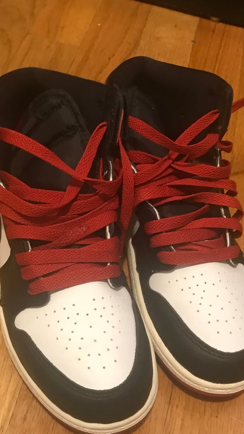 ai character: Mj's shoes background