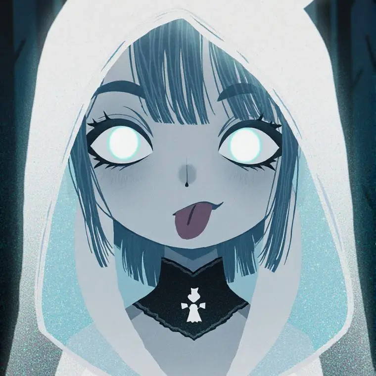 ai character: spooky  background