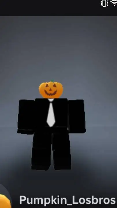 ai character: Pumpkin background