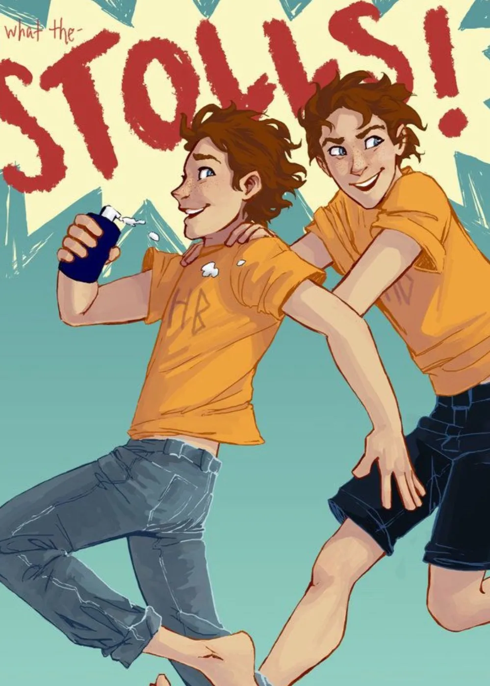 chat with ai character: The Stolls!!!