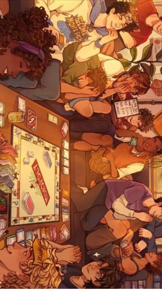 ai character: pjo game night  background