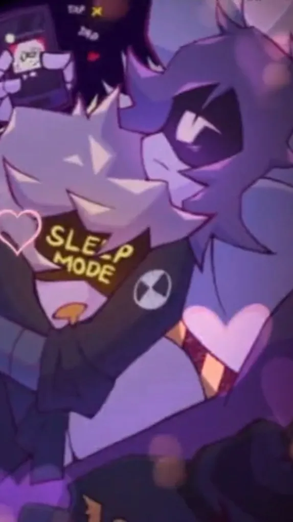 ai character: Md/sleepover  background