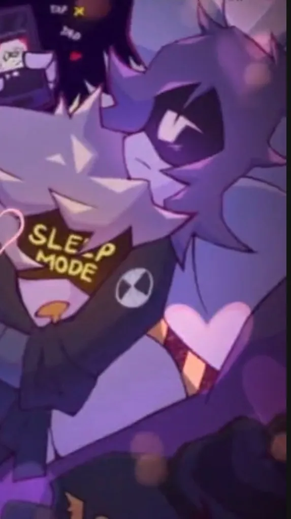 ai character: N x Uzi background