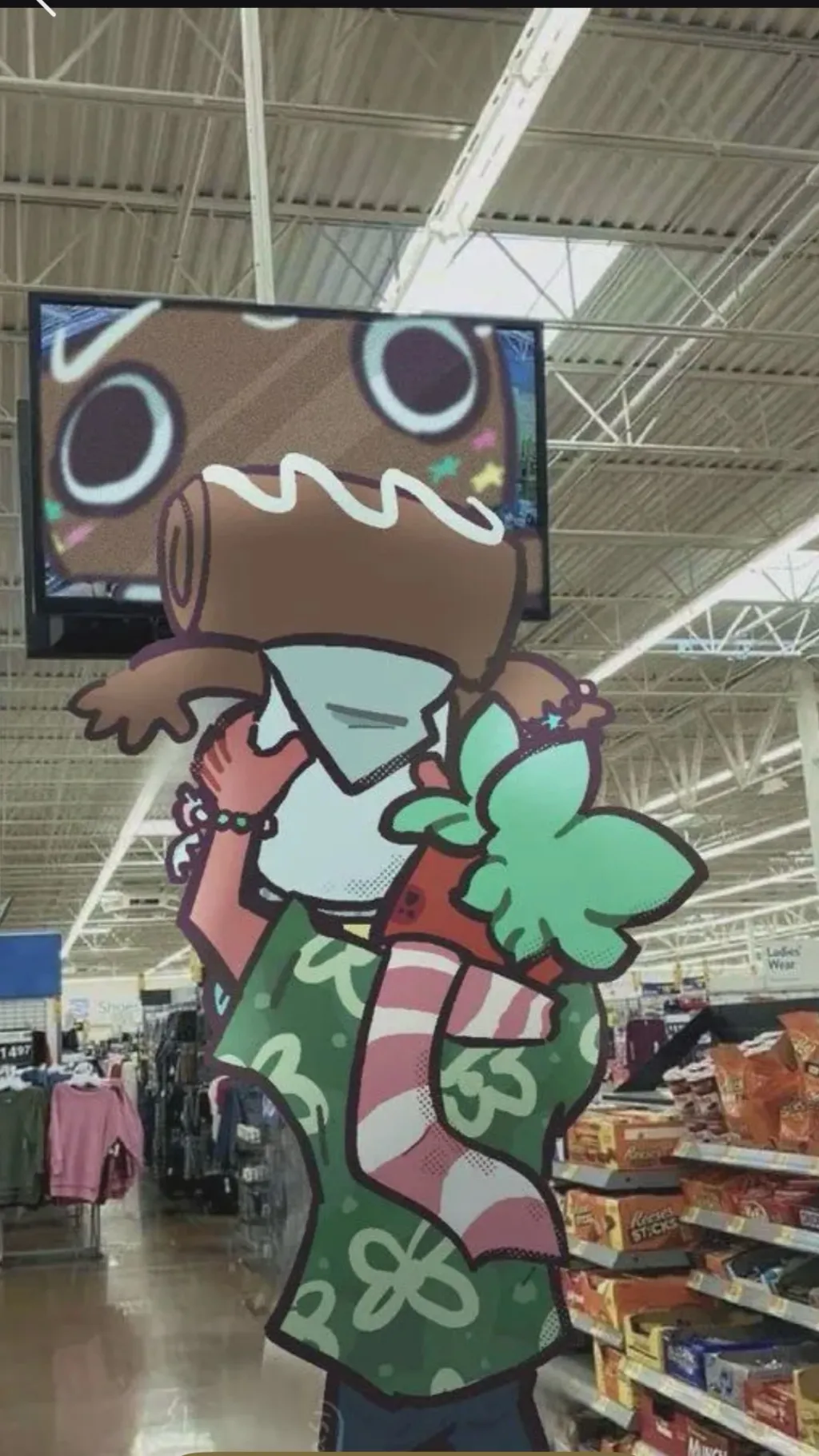 ai character: dw prom  background