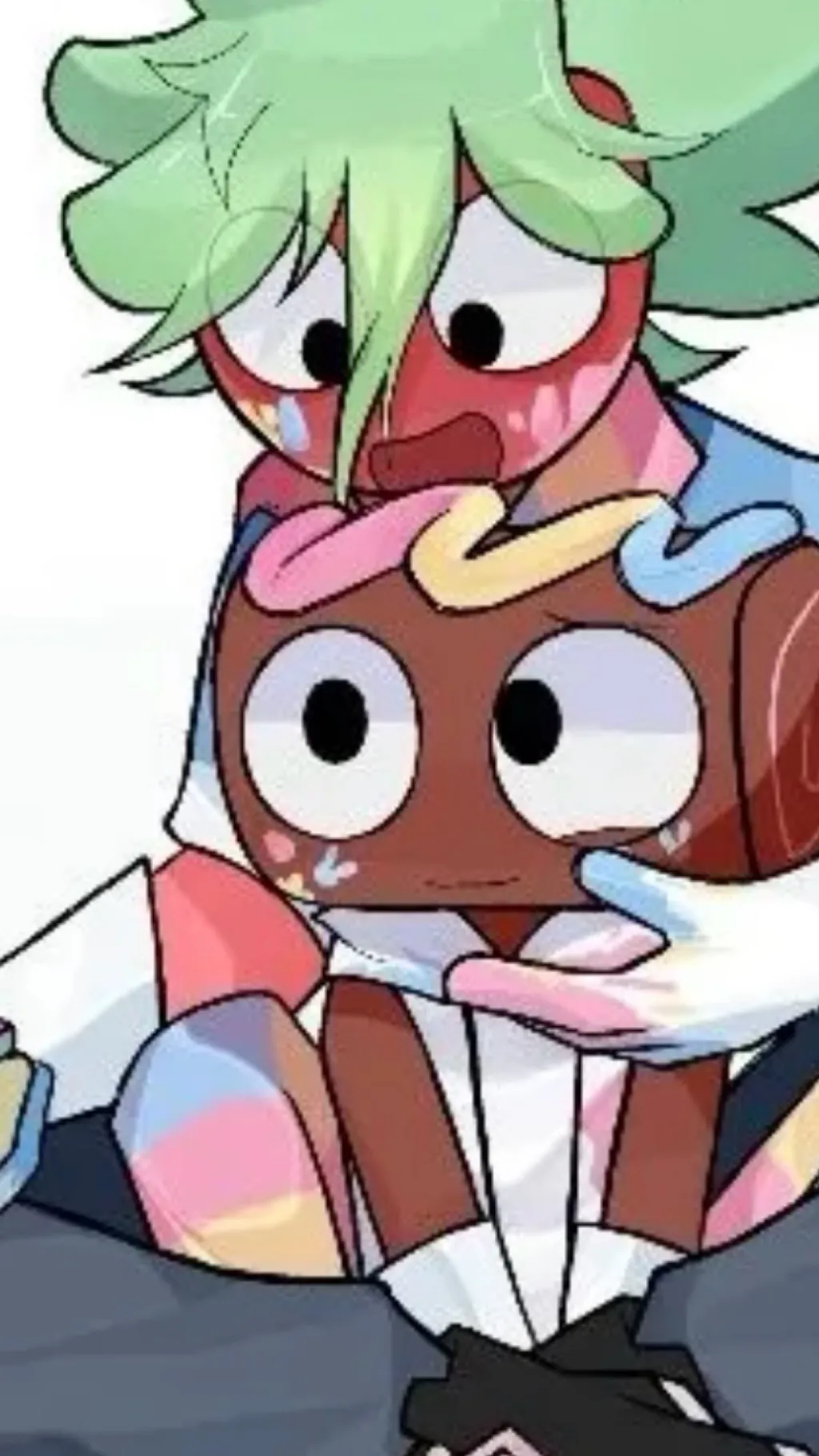 ai character: Moonfruitcake background