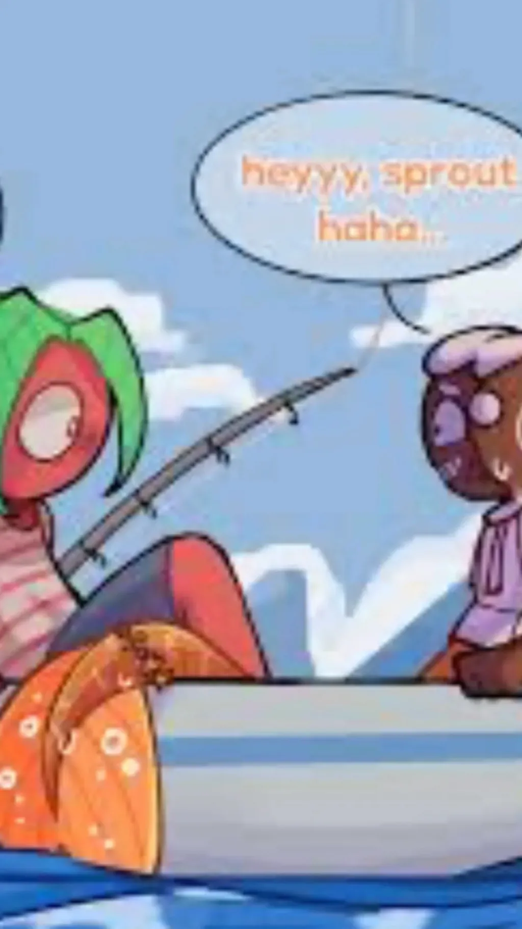 ai character: Sprout  background