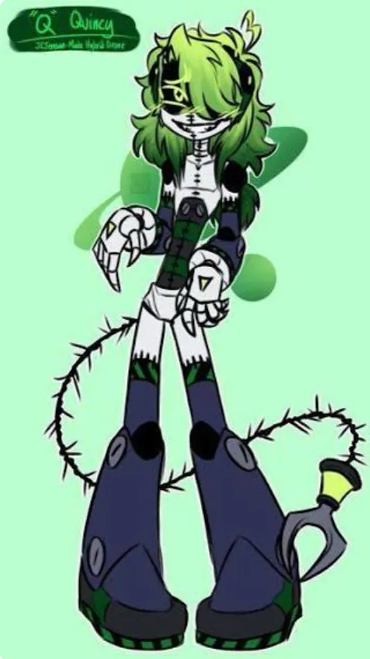 ai character: Murder drones background