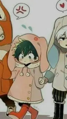 ai character: todobakudeku  background