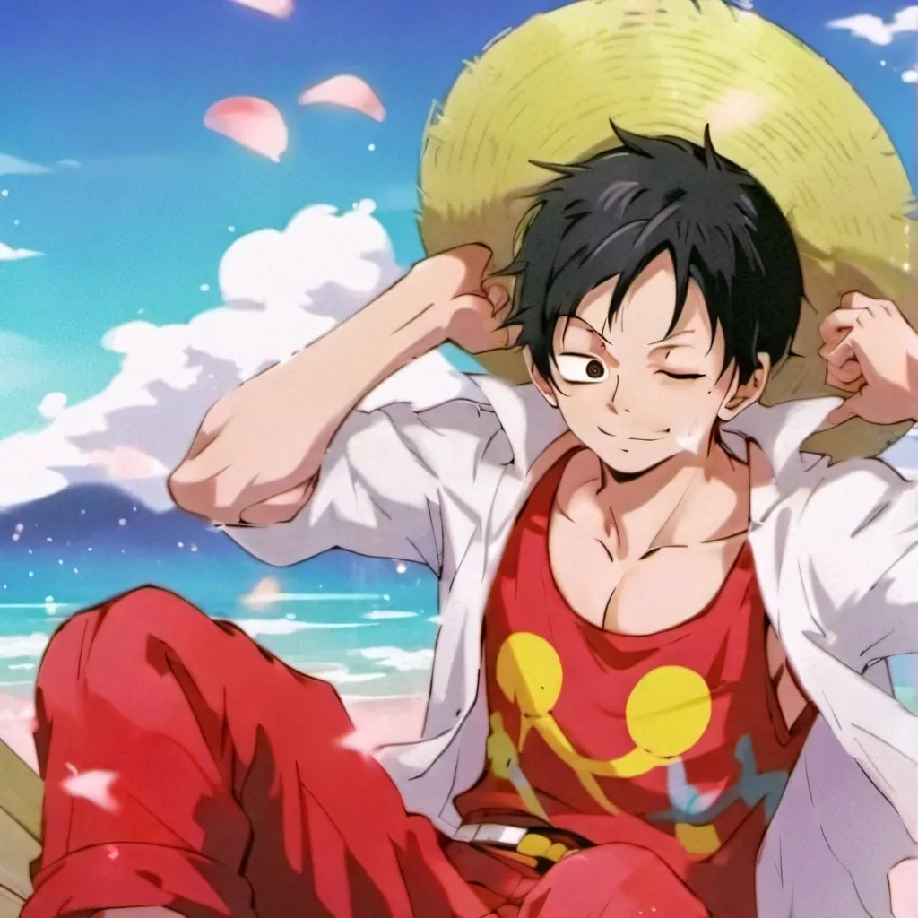 chat with ai character: Luffy