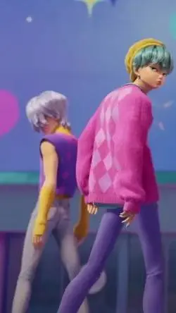 ai character: SAJA BOYS  background