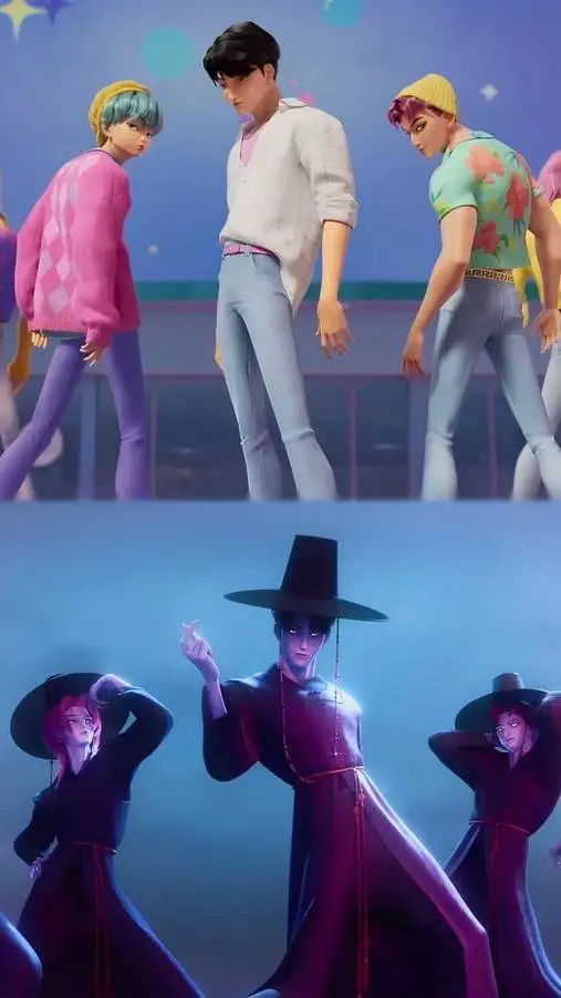 ai character: Saja boys background