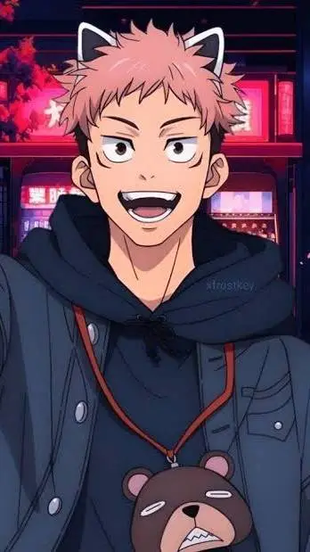 ai character: tu novi0 Itadori background