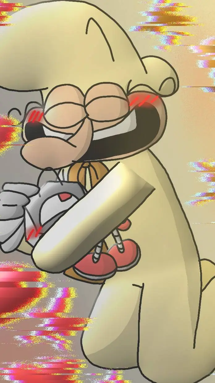 ai character: kaboodle x noise background
